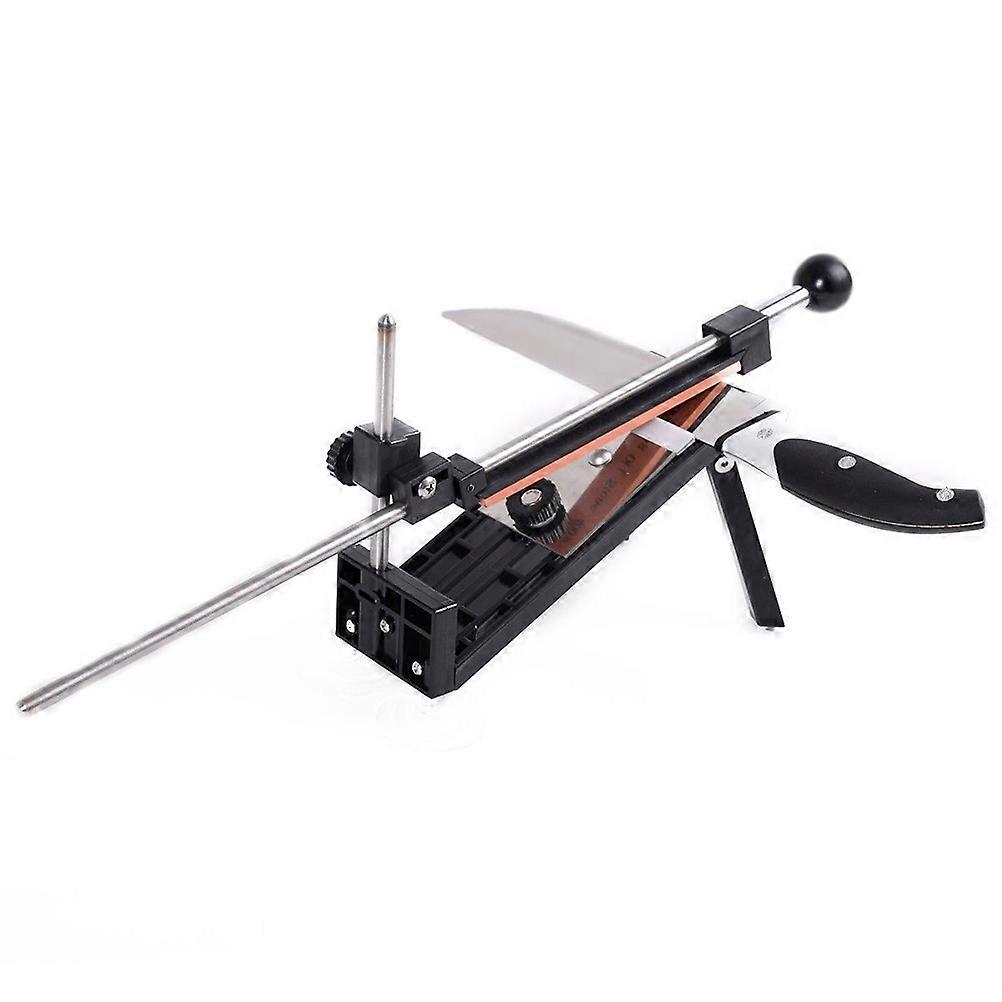 Professional Sharpener Kitchen Fix-angle Sharpening Tool with 4 Stones