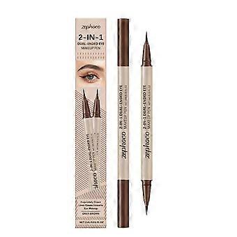 Zephoco double head liquid eyeliner (taupe)
