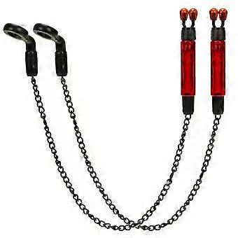 2Pcs Bite Alarms Carp Fishing Swingers Bobbins For Fishing Alarm Indicator Chain Bite Alarm Fishing Tools