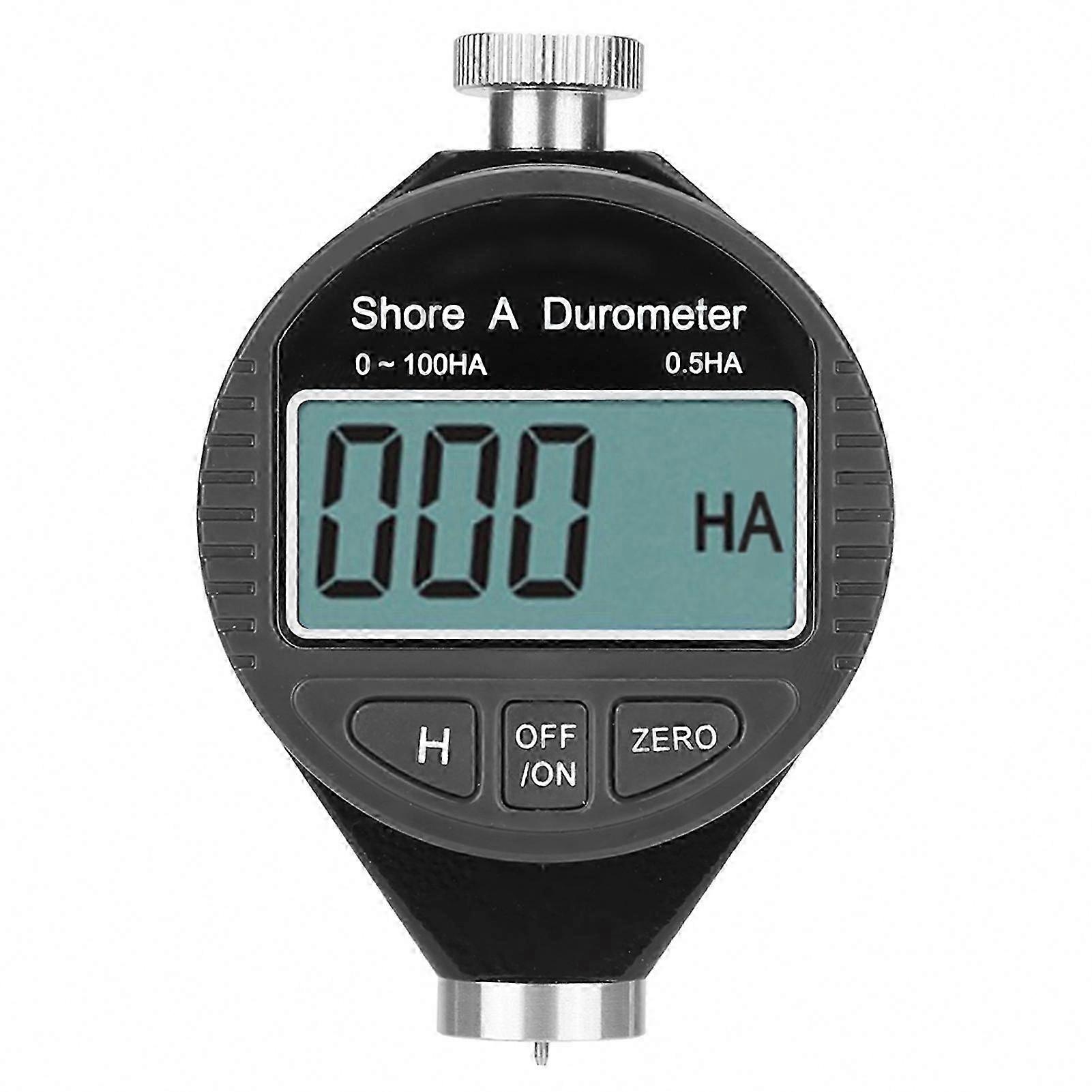 Rubber Hardness Testing Digital Durometer Meter, 100HD A Shore LCD Display