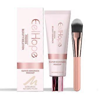 Moisturizing Concealer Foundation Liquid Oil Control Full Coverage Face Makeup Waterproof Long Lasting for Outdoor Activities