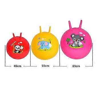 Inflatable Jumping Ball for Sports Use 45Cm Thickened Bouncing Ball Green