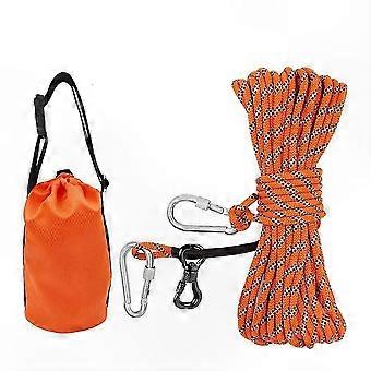 Portable 50ft Range Dog Tie Out Cable, Overhead Trolley System for Dogs Up to 200lbs, Camping & Park Use