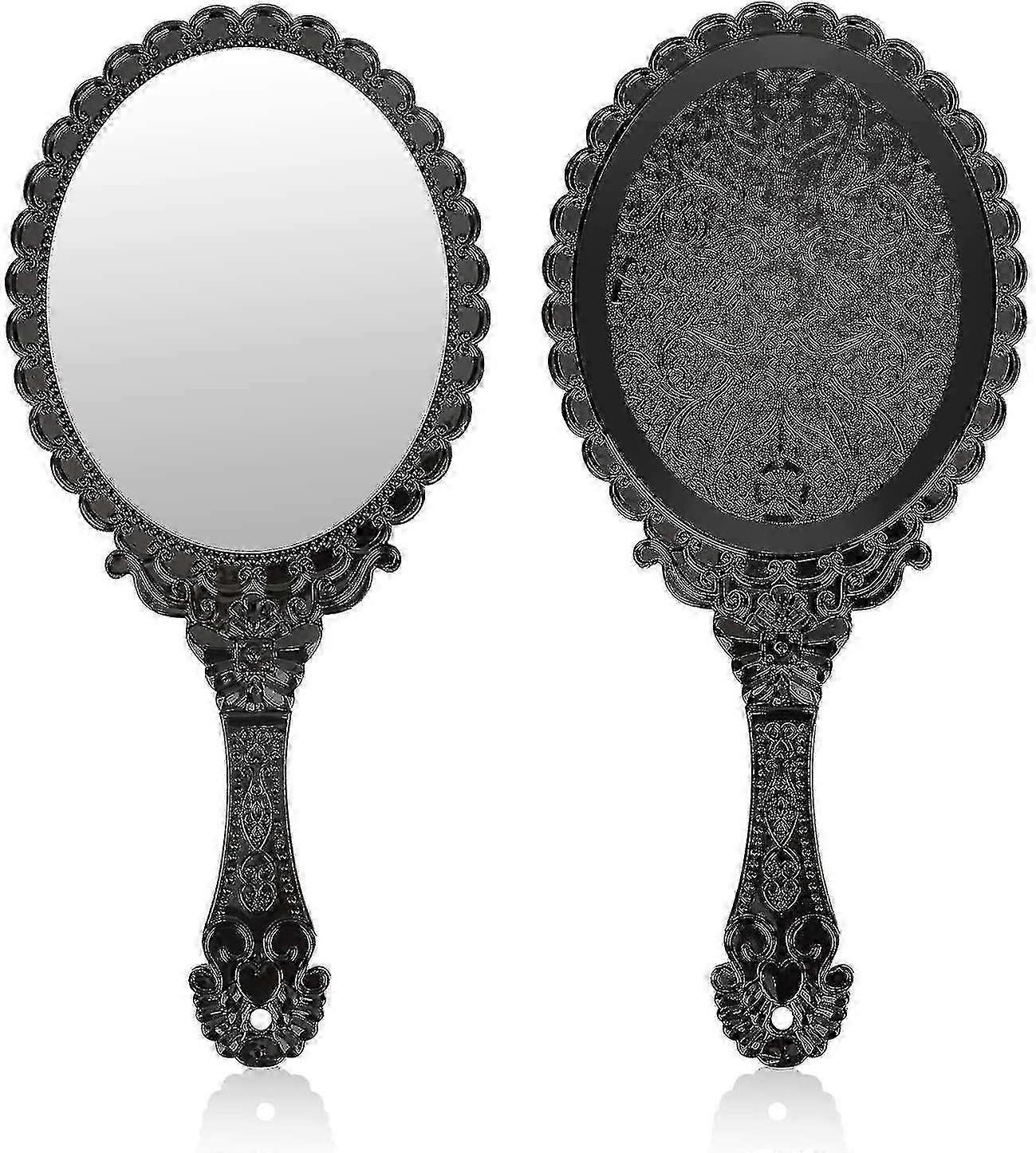 Vintage Handheld Mirror, Small Handheld Decorative Mirror