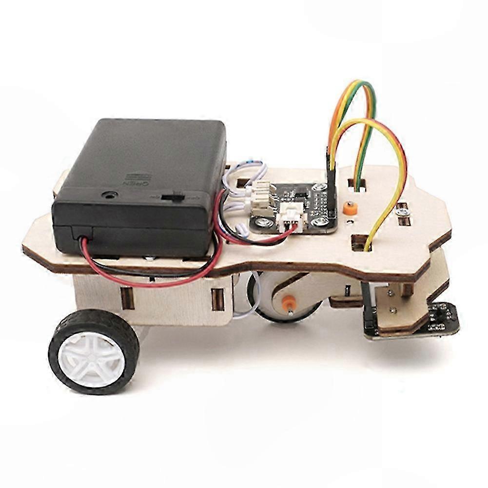 Teaching Experiment DIY Tracing Trolley Material Kit, Fun Science Assembly Models