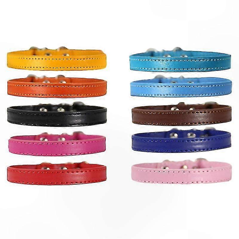 10-Pack Adjustable Pet Collars