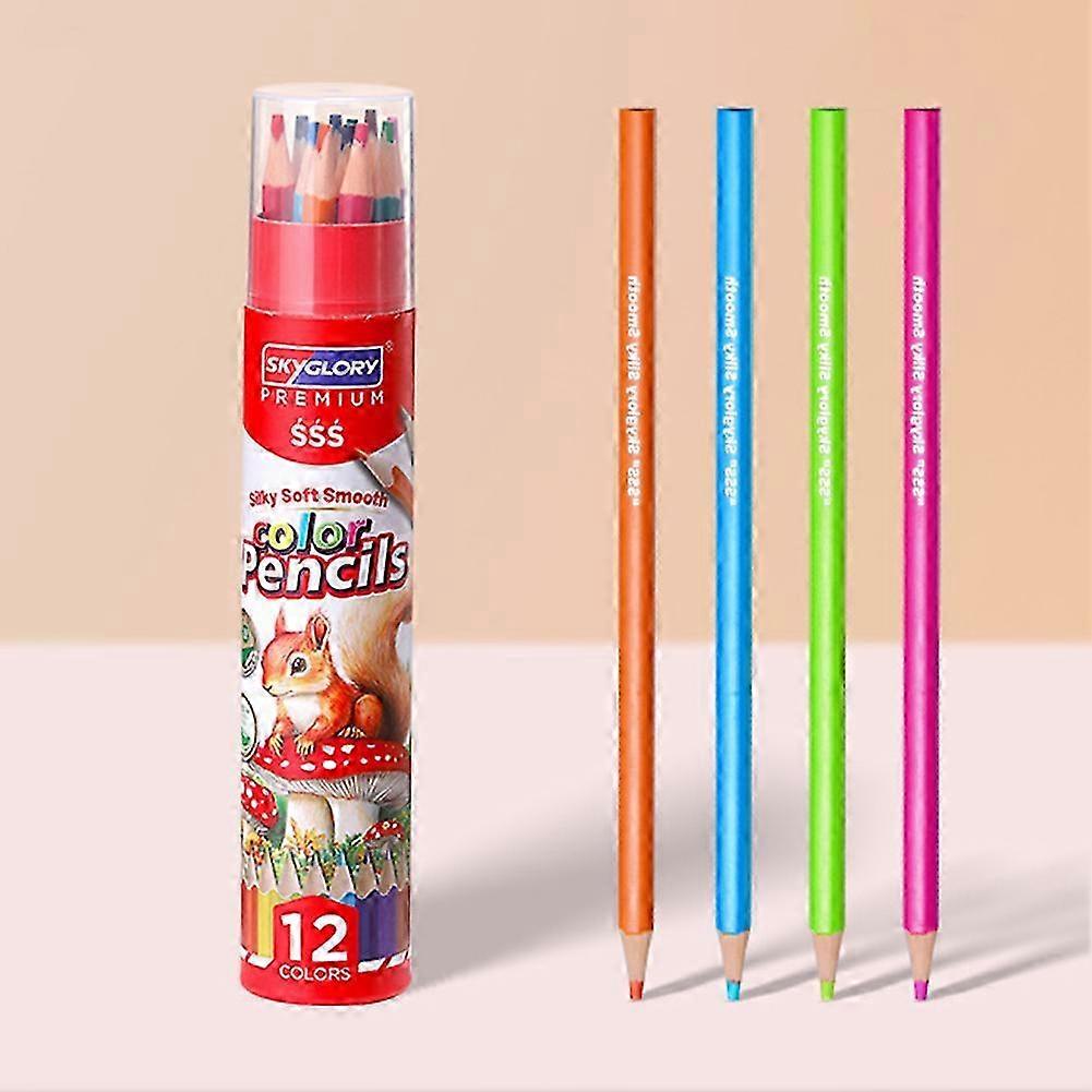 Triangular Coloured Pencils Soft Core