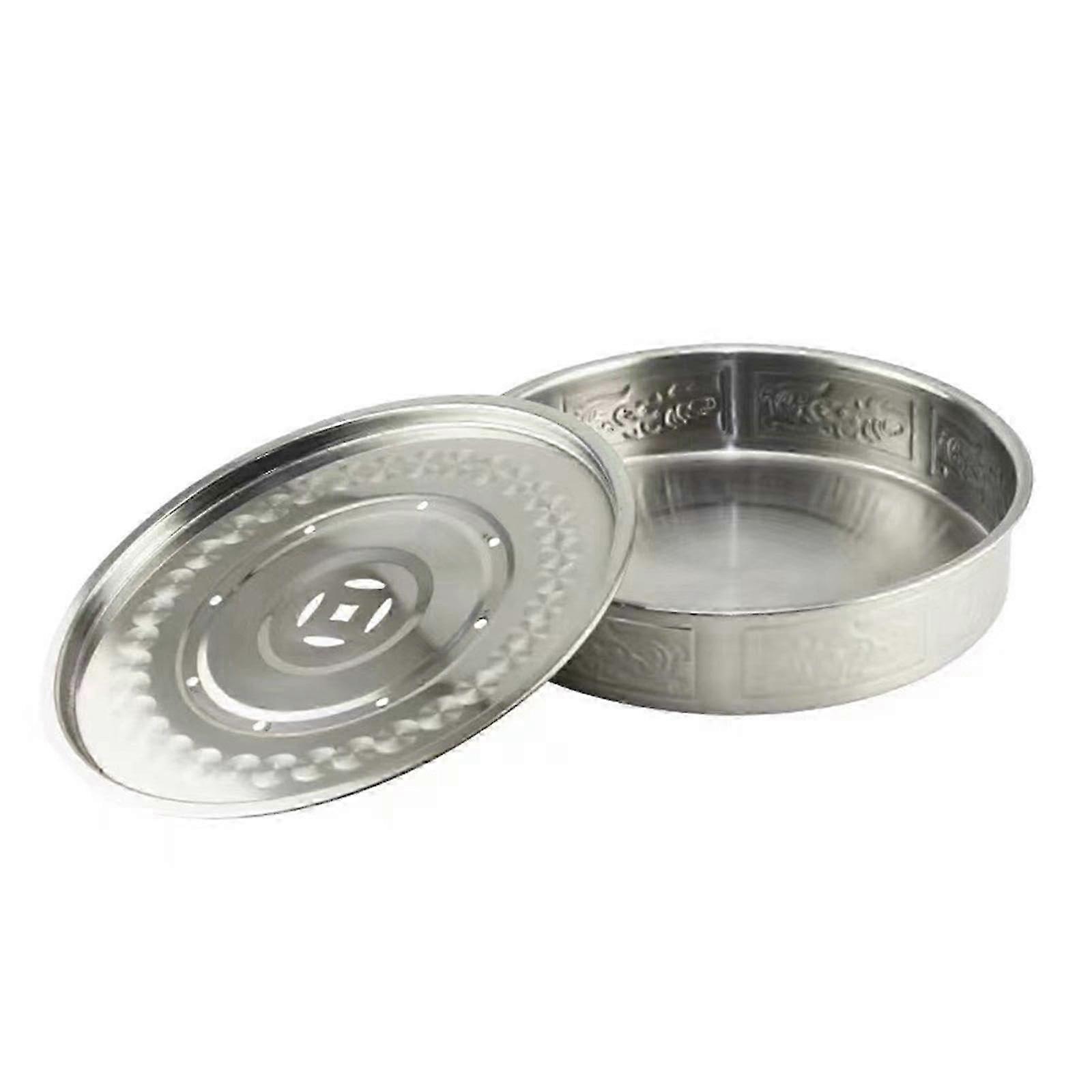 22cm Stainless Steel Tea Serving Tray