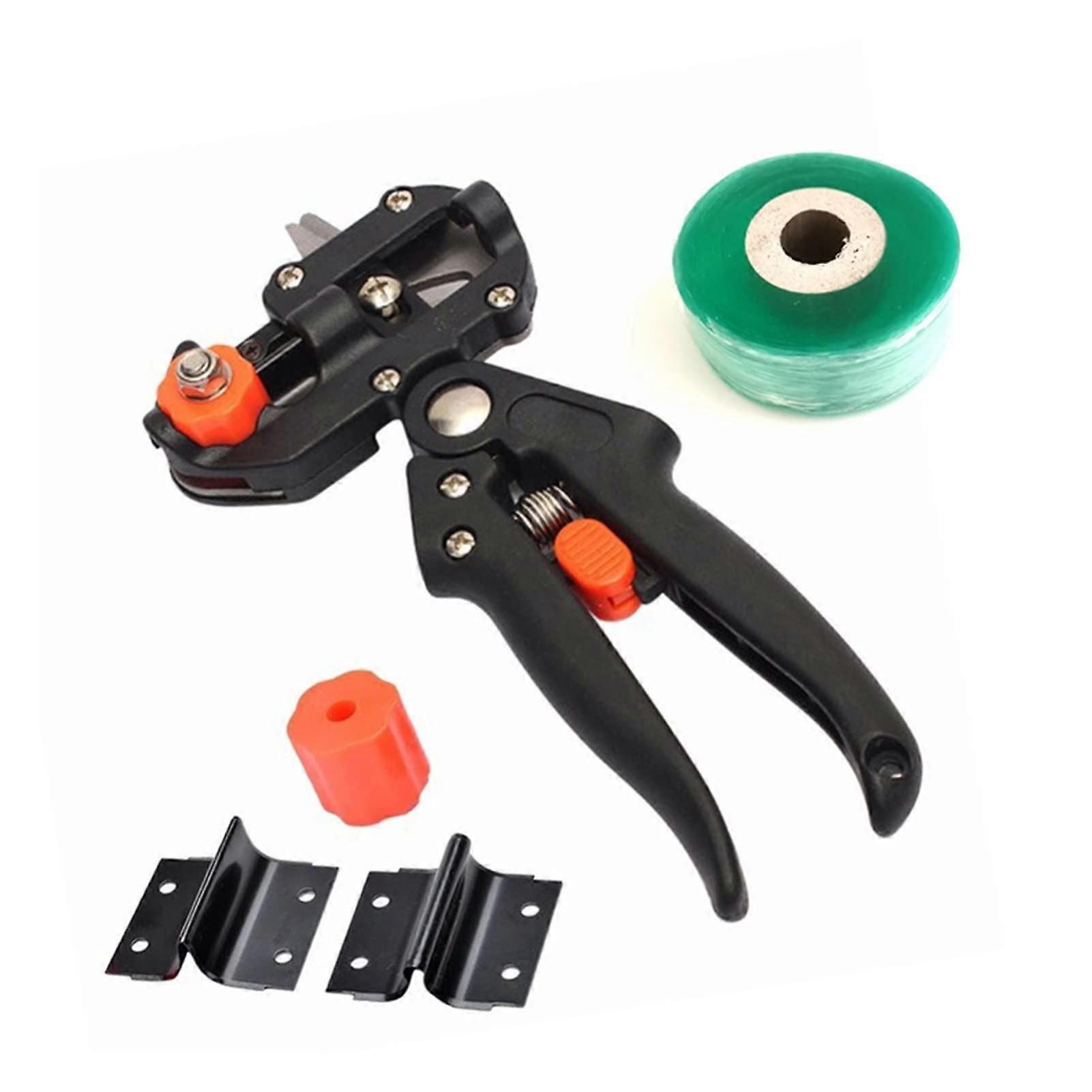 Professional Garden Grafting Tool and Pruning Shears with Replaceable Sharp Blades for Fruit Trees