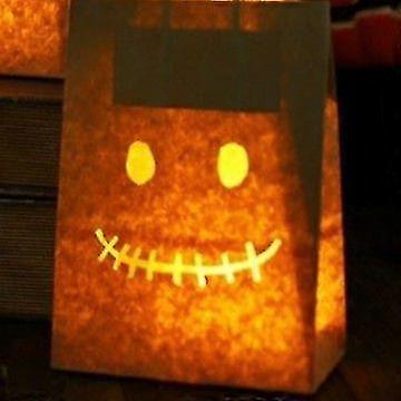 Child-Safe Glow Halloween Candy Bag