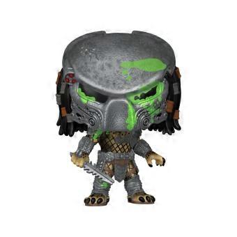 Funko Alien vs Predator Bull Predator Battle Damaged US Glow Pop! 4-Inch Tall
