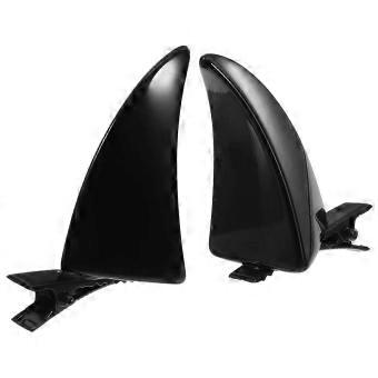 Black Horn Hair Clip for Holding Hair 1Pair Halloween Party Accessory