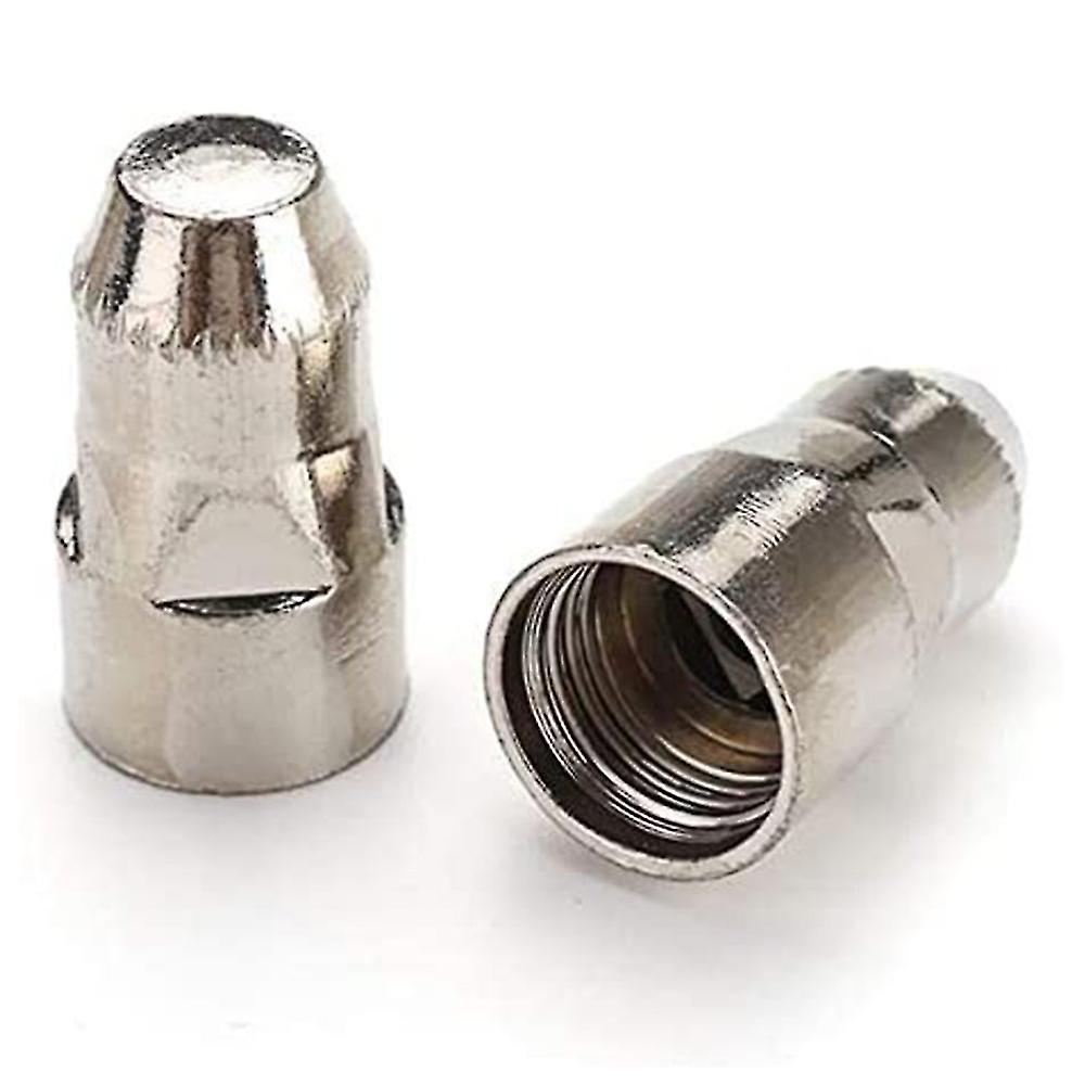 25 Pcs Plasma Cutting Consumables - Tip Nozzle Electrode Set For P80 Torch, 80-100A, 40mm Cut Thickness