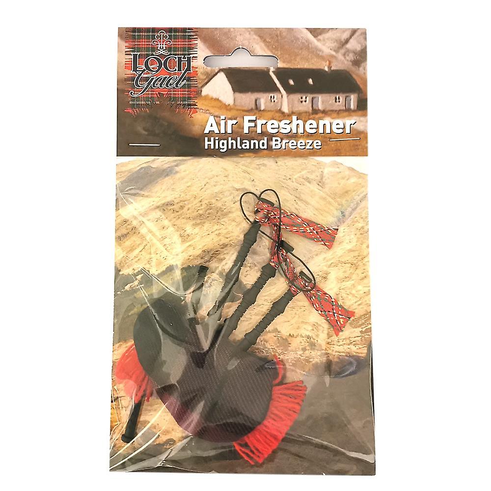 Bagpipe Air Freshener Pink by Loch Gael
