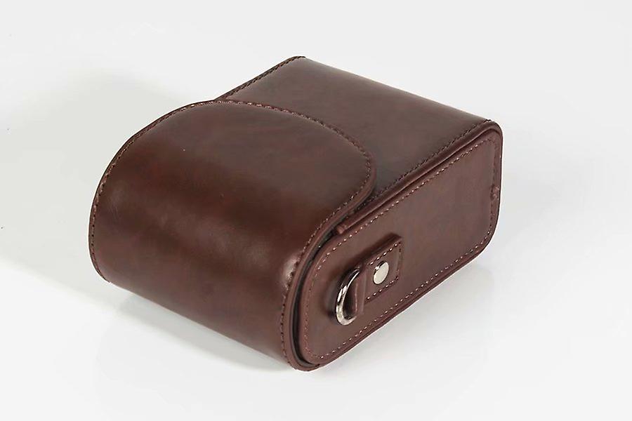 Camera Bag Pu Leather Case Cover For Dsc-rx100 Rx100 Vii Vi Va V