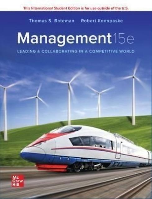Management Leading Amp Collaborating In A Competitive World Ise by Robert Konopaske Paperback