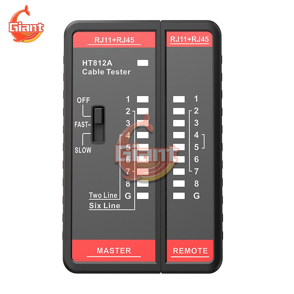 Network Cable Tester Ht812a Lan Cable Finder Rj11 Rj45 Master And Remote Set Alignment Meter Line Tracker Detecter