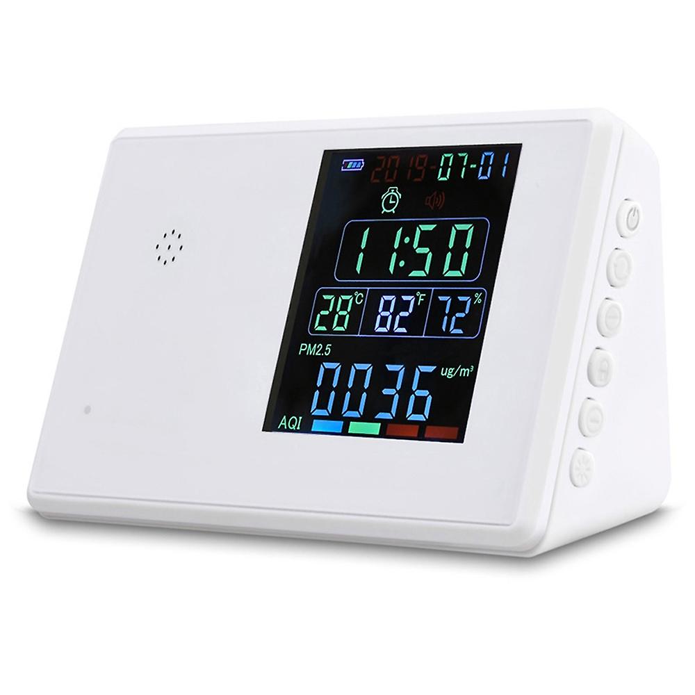 Digital Formaldehyde Detector Hygrothermograph Alarm Clock Carbon Dioxide Tester Air Quality Monitor