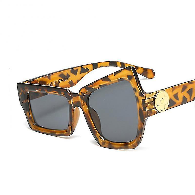 Funny Irregular Square Sunglasses Man Fashion Personality Brand Designer Sun Glasses Male White Black Shades Oculos De Sol - 200000297