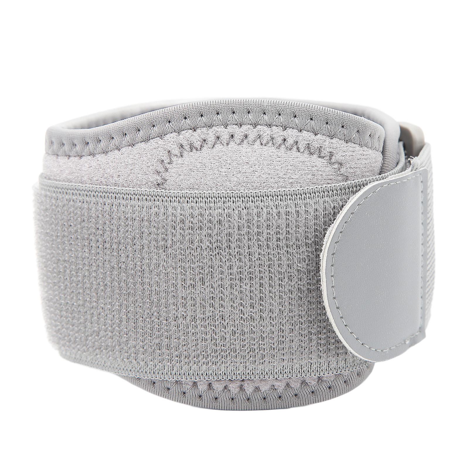 2pcs Elbow Compression Sleeve Breathable Lightweight Adjustable Elastic Elbow Support for Sports Gray 