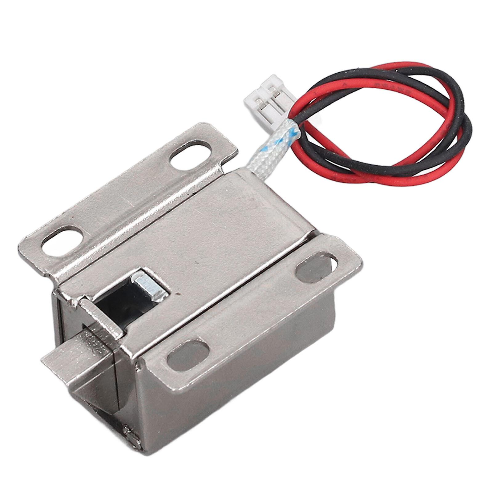 DC12V 0.41A DC Micro Electromagnetic Lock Cabinet Door Electirc Electromagnetic Solenoid Lock 