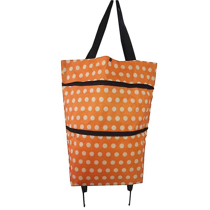 1 قطع حقيبة تسوق مع عجلات