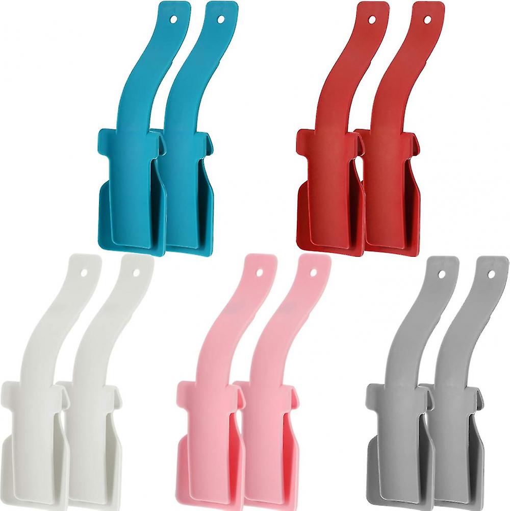10 Pieces Lazy Shoe Helper Shoe Lifting Helper Shoe Portable Handled Shoe Horn For Most Shoes