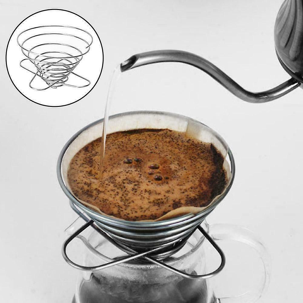 Sammenleggbar kaffefilterkopp vårbærbar mini kaffeholderfilter U3Q3