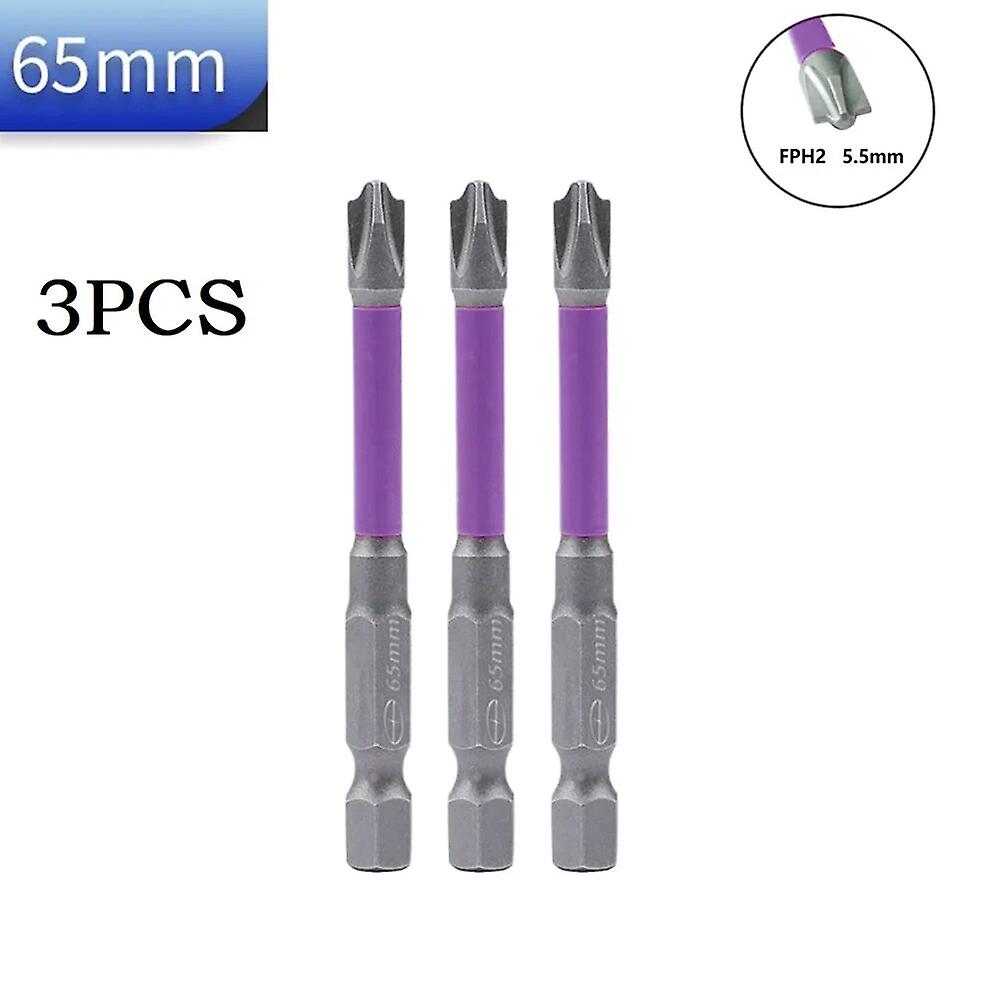 5pcs 65/110mm Magnetic Special Slotted Phillips Screwdriver with Batch Head for Socket Switch Power Tools~14065