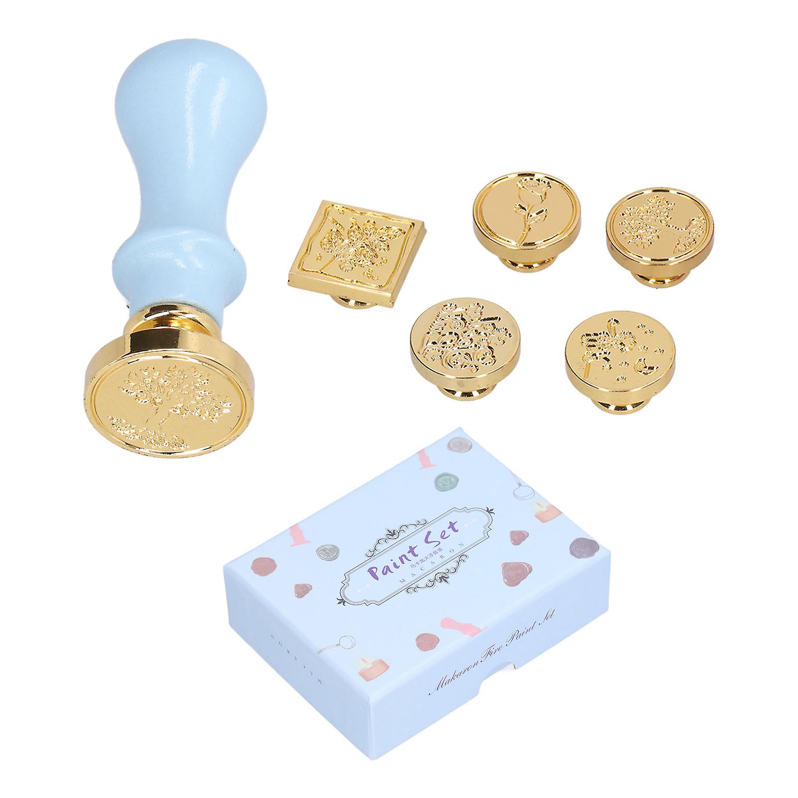 Wax Stamp Seal Easy Operation High Durability Rustproof Wide Application Wax Seal Stamp Kit