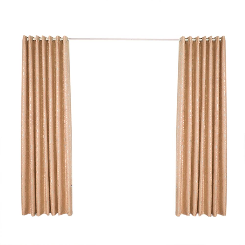 1Pc Polyester Window Curtain Shade Blackout Panels Drapes with Perforation