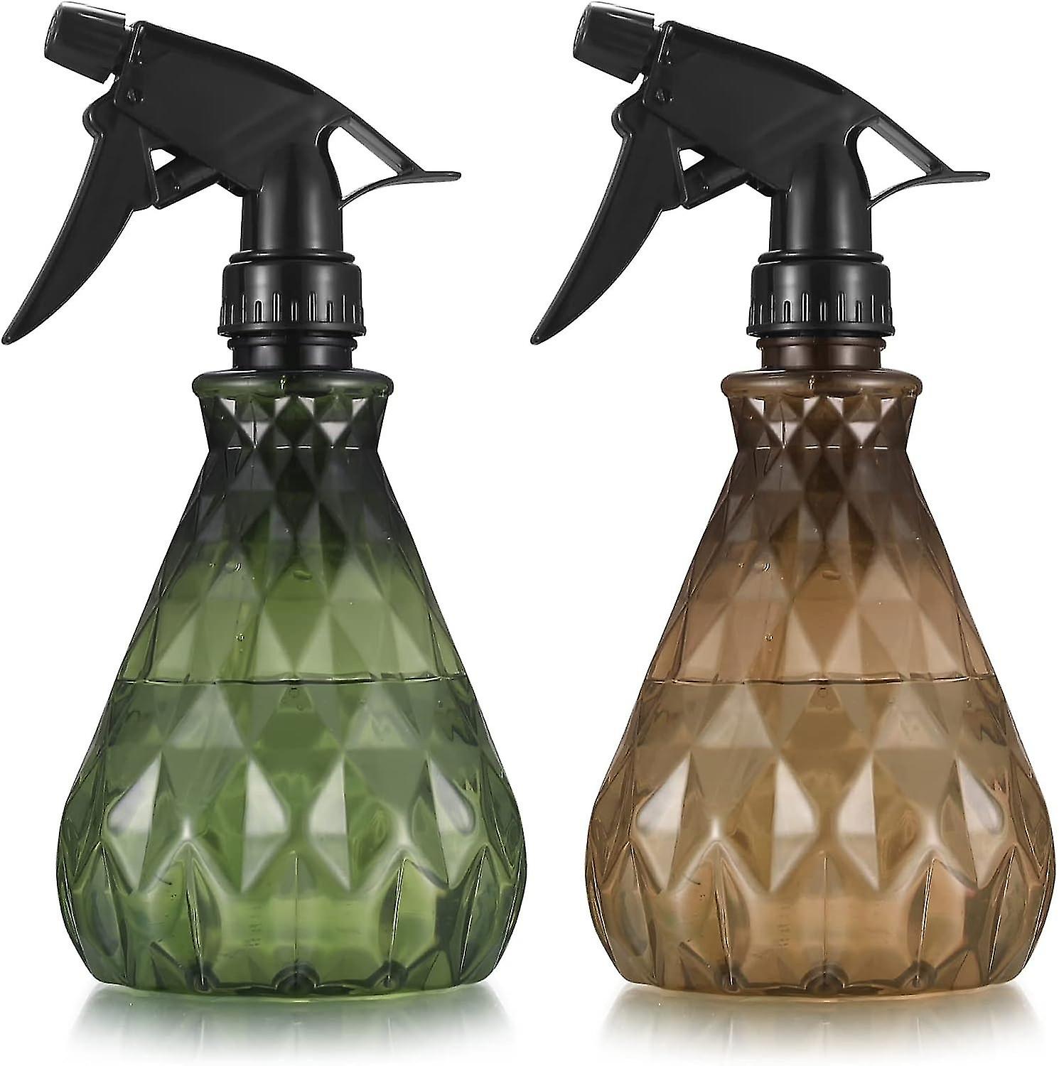 2pcs 500ml spray bottle with adjustable nozzle