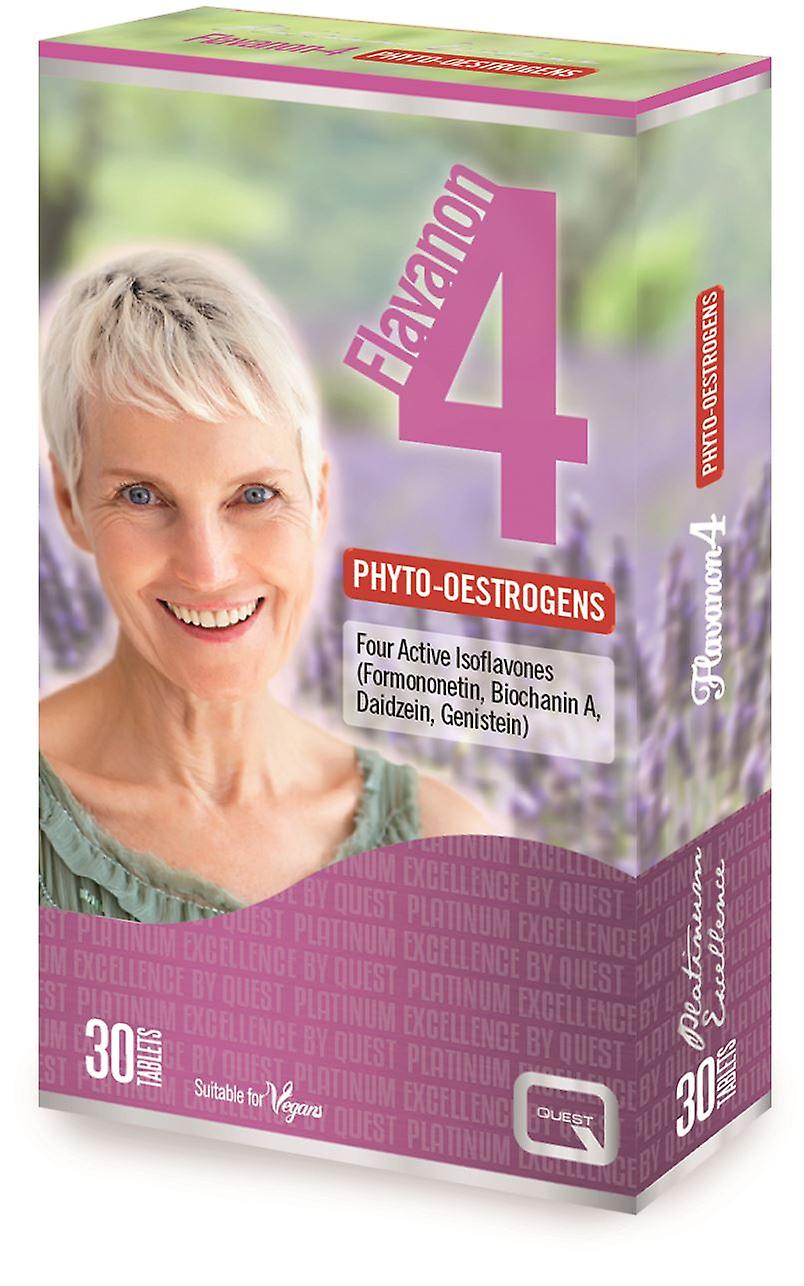 Quest Flavanon 4 - Isoflavones - 30 Tablets