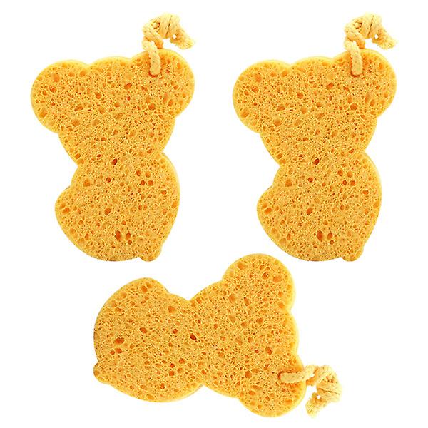 Absorbent Soft Baby Bath Sponges Block 3Pcs