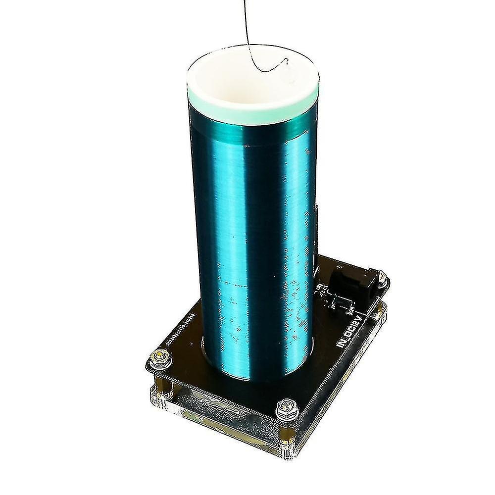 Tesla coil single tube exciter wireless power transmission long distance 2mm arc lighting