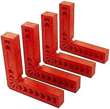 Set of 4 Positioning Brackets 90 Degree L Type Right Angle Pliers Woodworking Tool for Box, Door, Ph