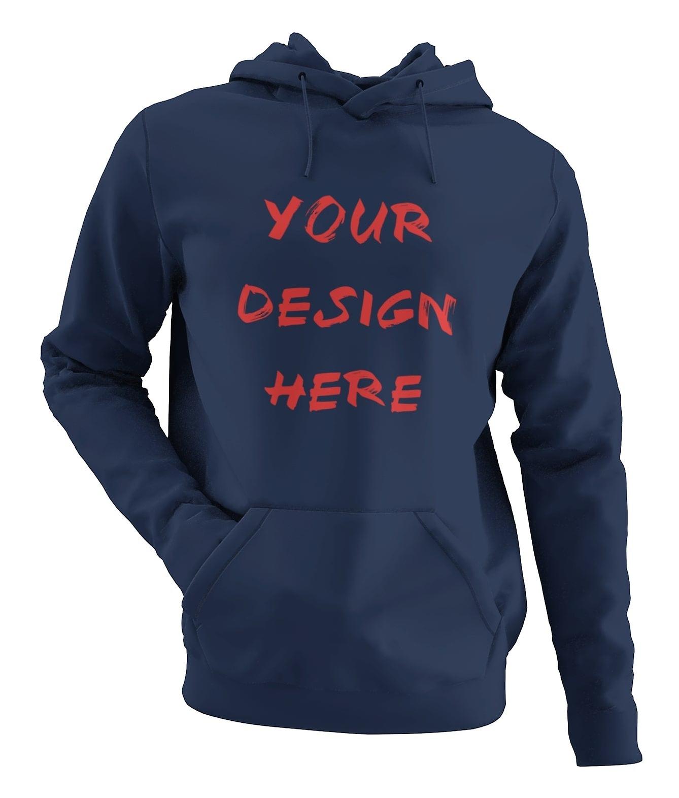 Custom Printed Hoodie - Your Design / Text - Easy Online Customisation Tool - Front Print