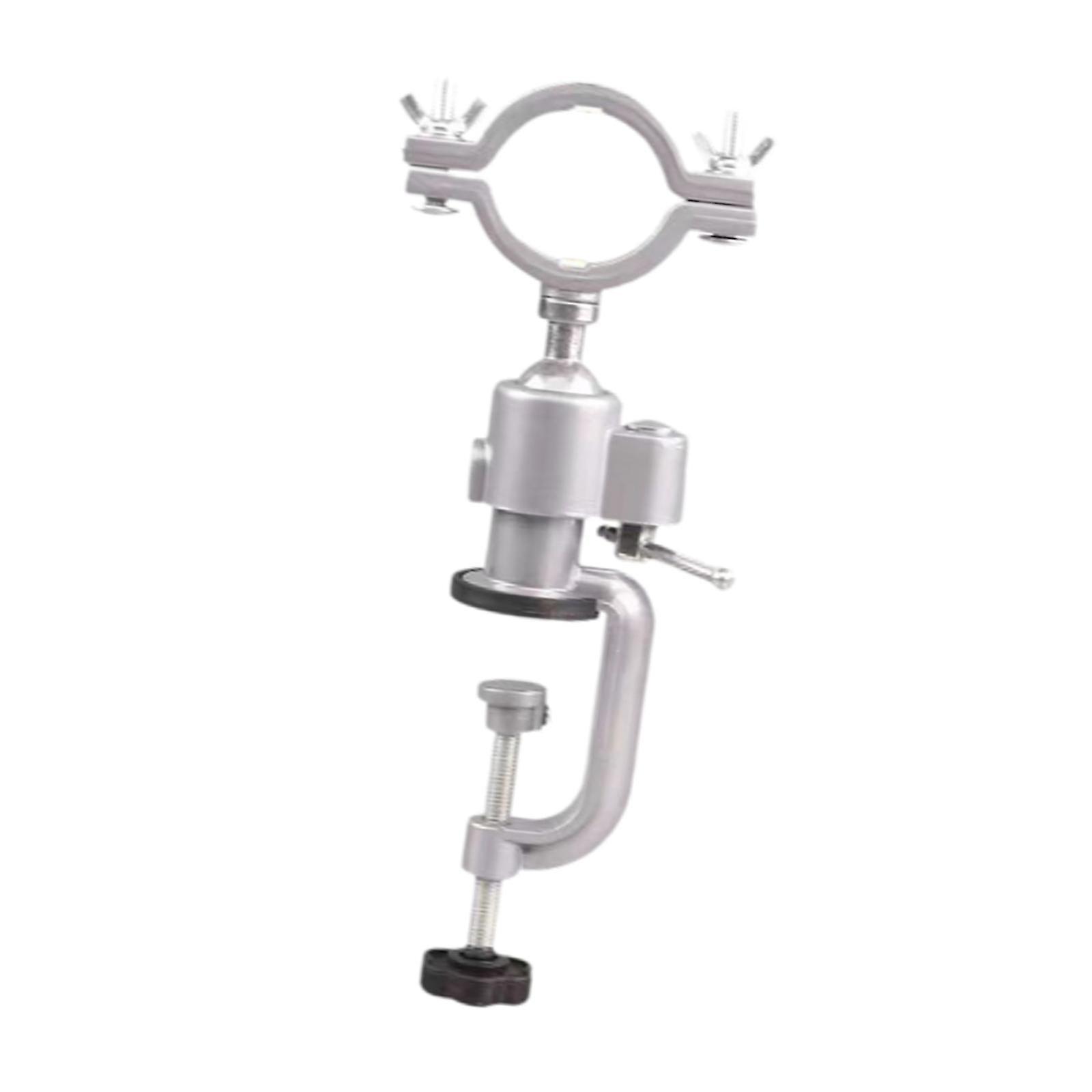 Bench Vise Electric Drill Stand Holder Crafting Rack Small Table Clamp Vise