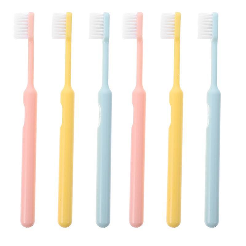 6pcs Soft Bristle Toothbrush