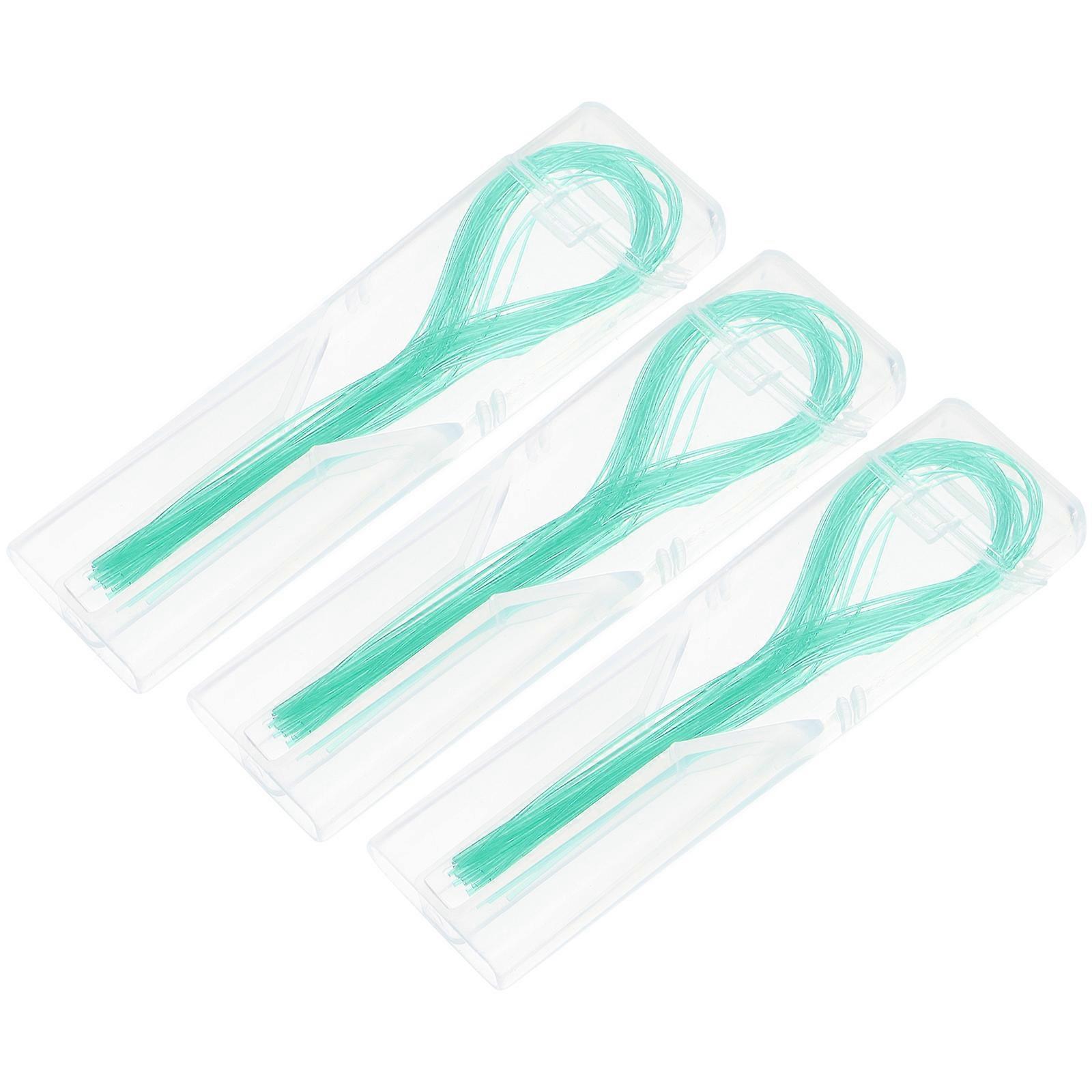 105Pcs Professional Floss Threaders Dental Supplies for Teeth Braces Bridges