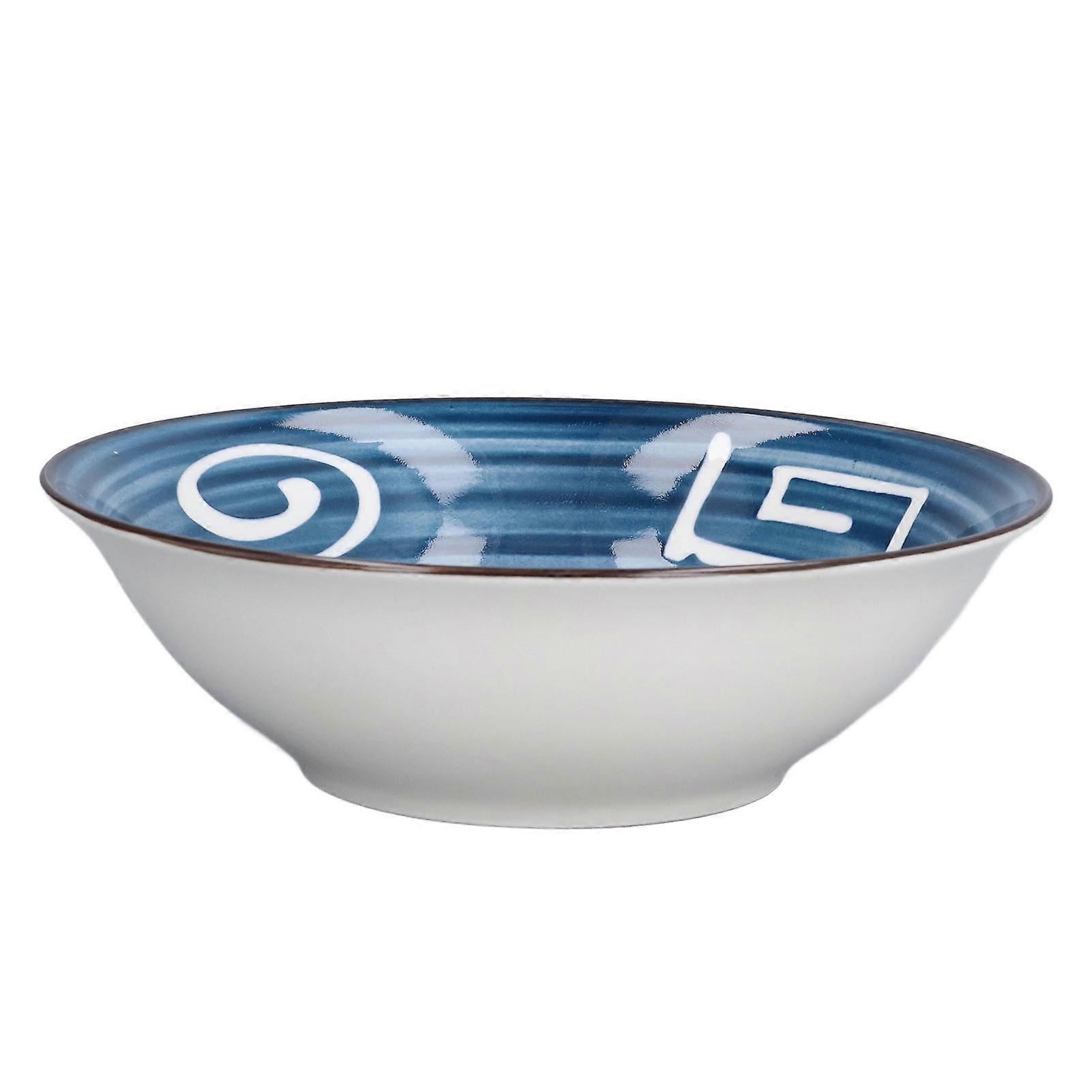 Cereal Bowl Unique Pattern Soup Noodle Rice Bowl Eco Friendly Ceramic Kitchen Tableware