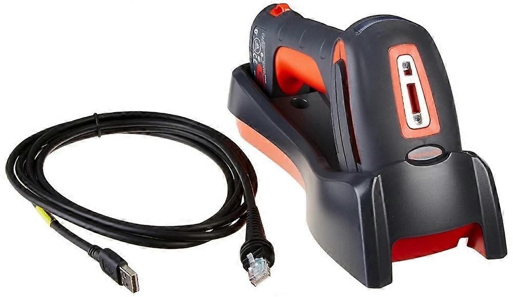 2D Wireless Barcode Scanner 1981iFR-3USB-5 Code Reader with USB Cable and Cradle