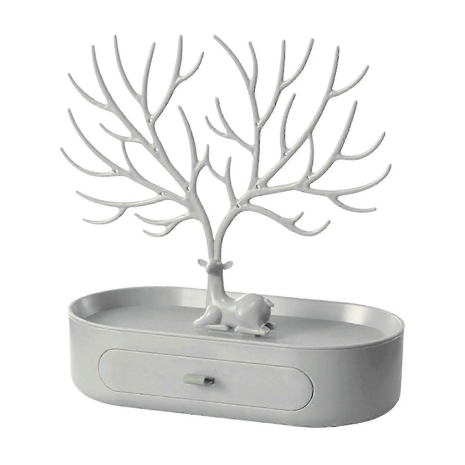 Jewellery Tree Stand Forest Antler Storage Display_Feb