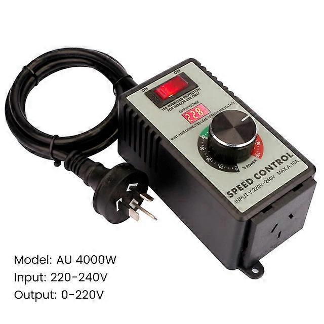 220V Angle Grinder Governor Controller 4000w Hand Drill Polishing Hine Fan Stepless Speed Control Switch