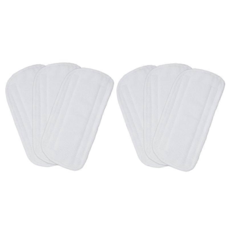 6PCS Suitable for EM-516 Steam Mop Cloth Mop Replaceable Cleaning Pad Mop Accessories