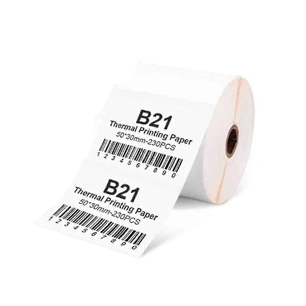 Thermal Paper Roll For B21 Thermal Printing Labels Market Bar Price Tag Label