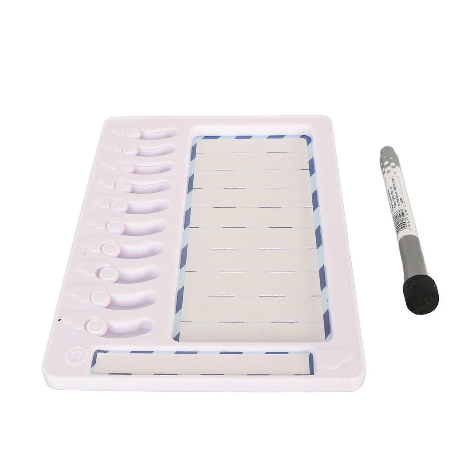 Erasable Chore Chart Multipurpose Fun Reusable Magnetic Dry Erase Chore Board for Kids Daily Routine to Do List