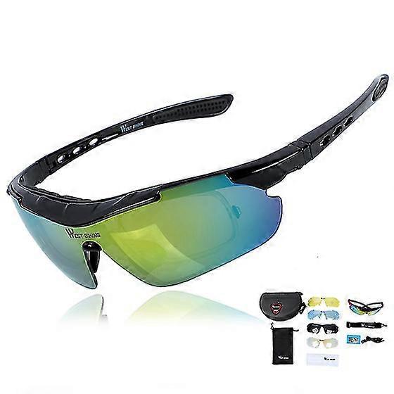 Multilayer Mirror Lens Sunglasses