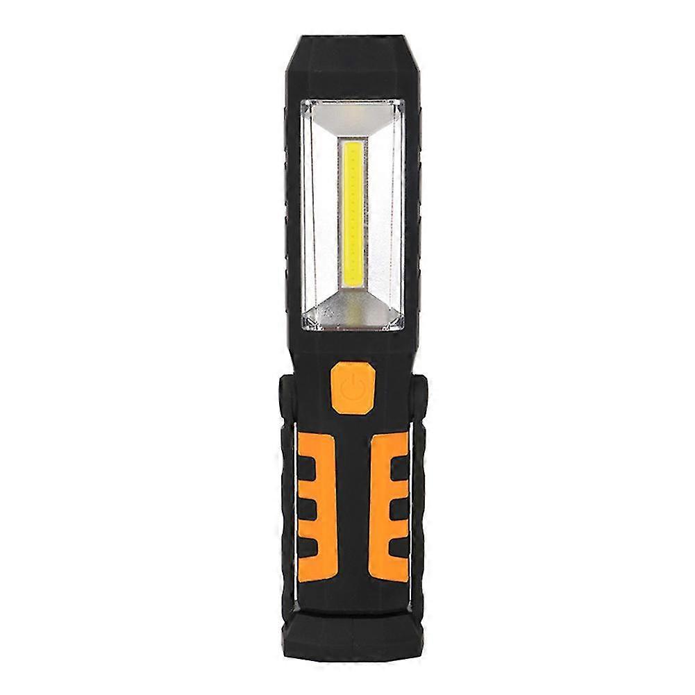 3w Cob Led Work Light Magnetic Flashlight Lamp Outdoor Torch With Foldable Hook
