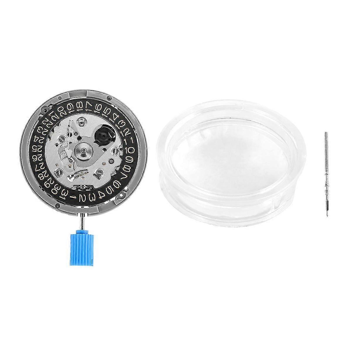For Japan Nh35a Mechanical Watch Movement 24 Jewels Nh35 Automatic Mechanism 3.8 O'clock Gold
